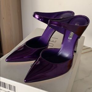 Casadei Candylux Indaco purple heels 37.5 NEW